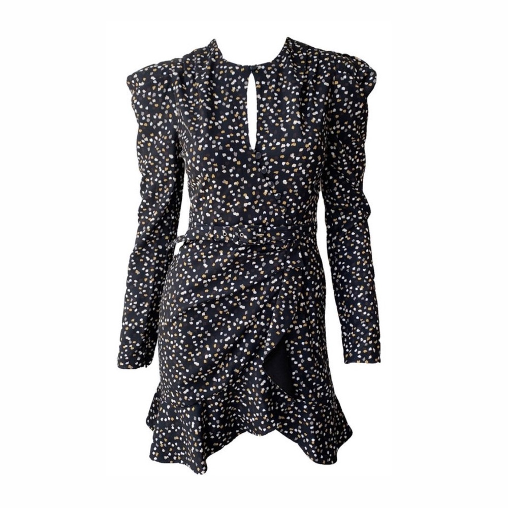 Jonathan Simkhai Marina Printed Crepe Dress